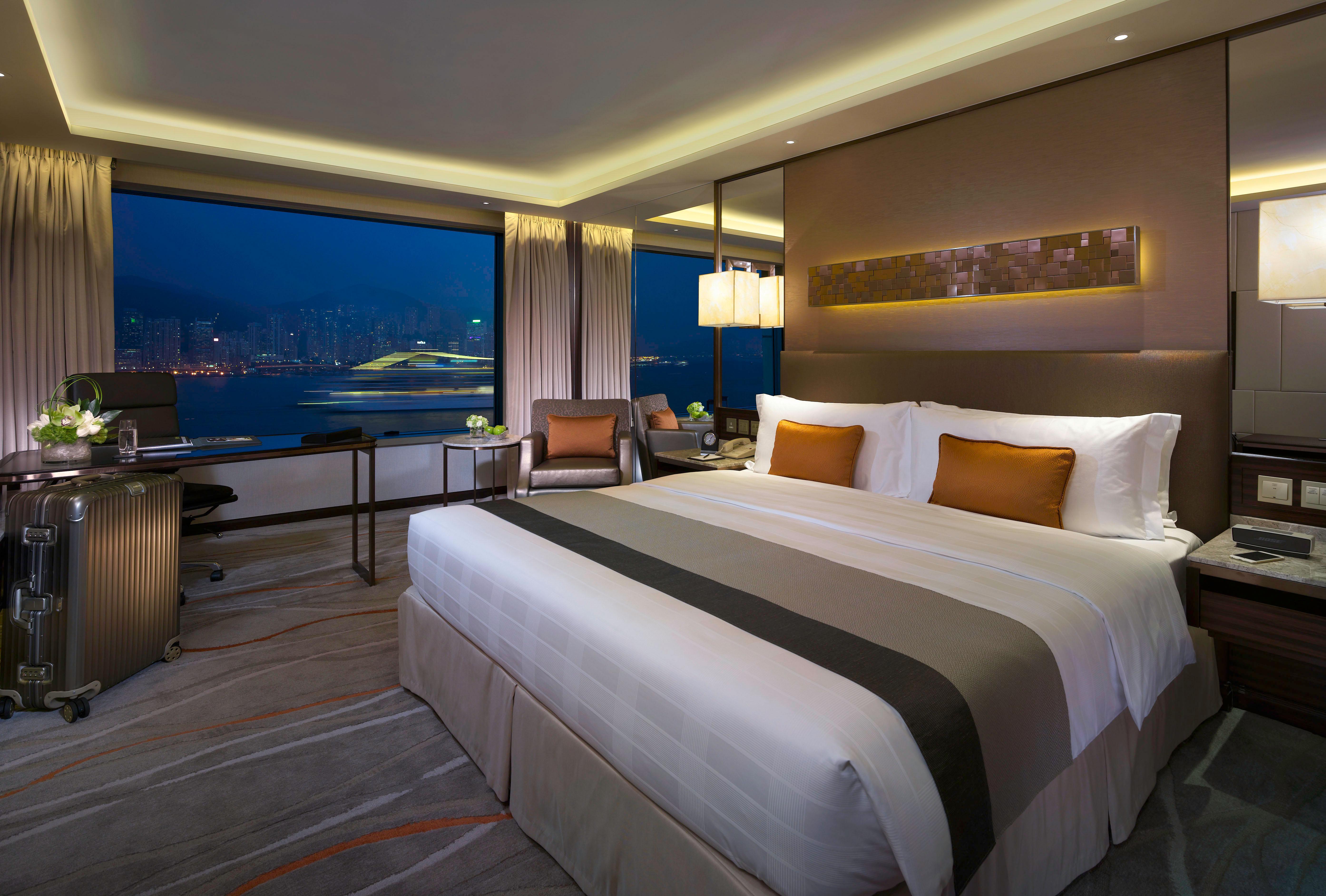 Intercontinental Grand Stanford Hong Kong By Ihg Exterior foto Deluxe Harbour View Room