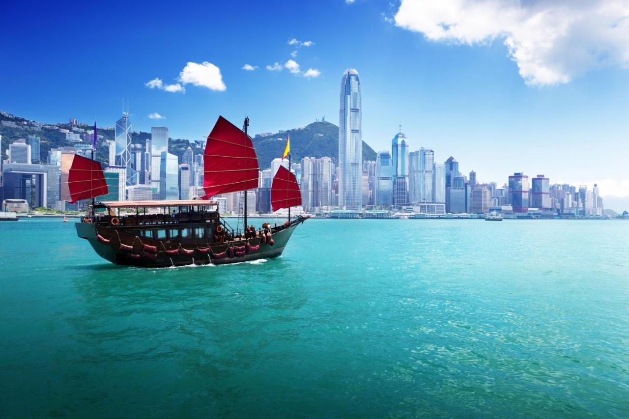 Intercontinental Grand Stanford Hong Kong By Ihg Exterior foto Victoria Harbour