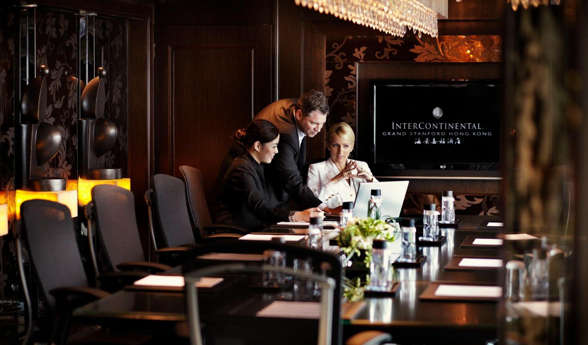 Intercontinental Grand Stanford Hong Kong By Ihg Exterior foto Meeting room at InterContinental Tokyo