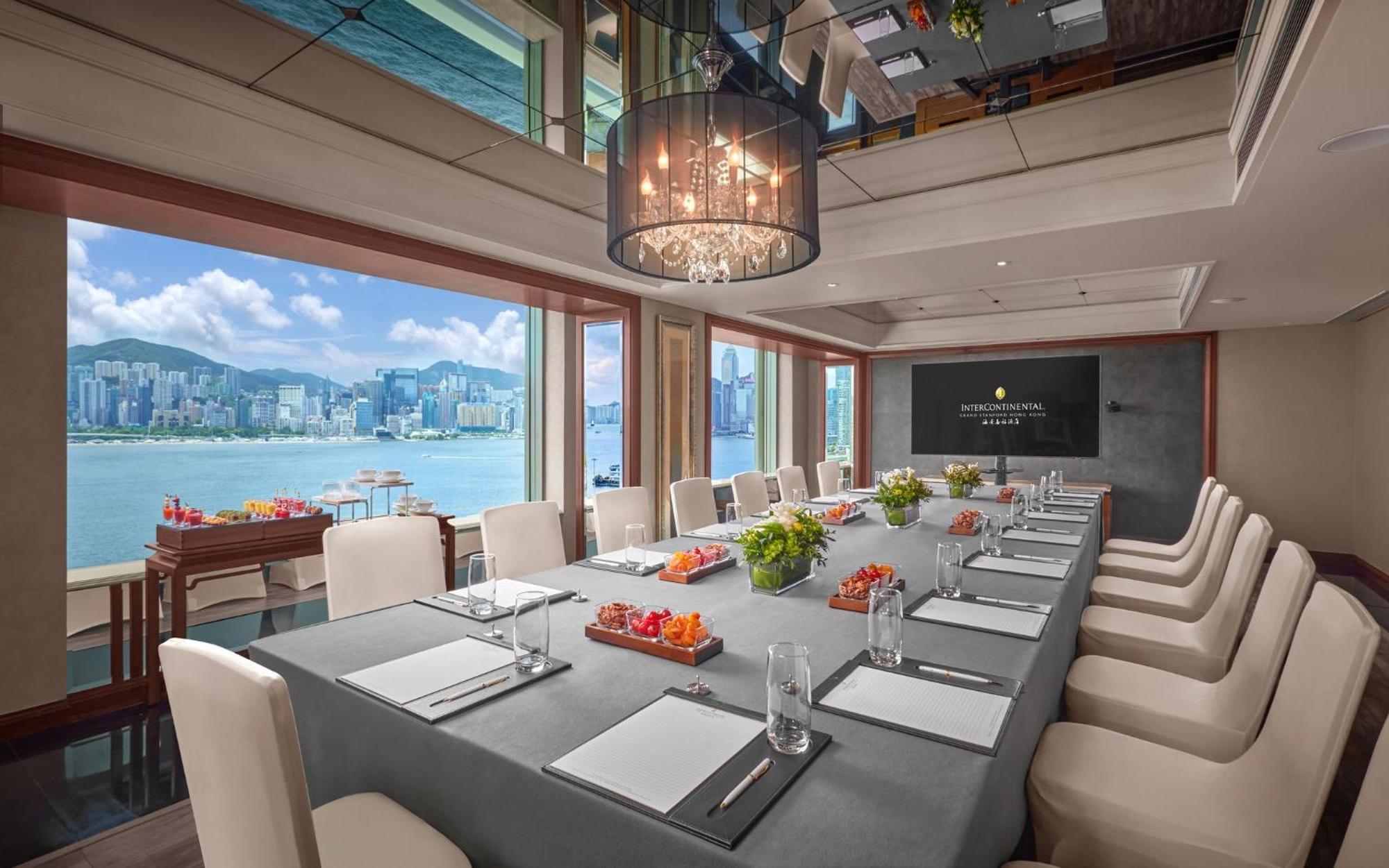 Intercontinental Grand Stanford Hong Kong By Ihg Exterior foto The Harbour Room