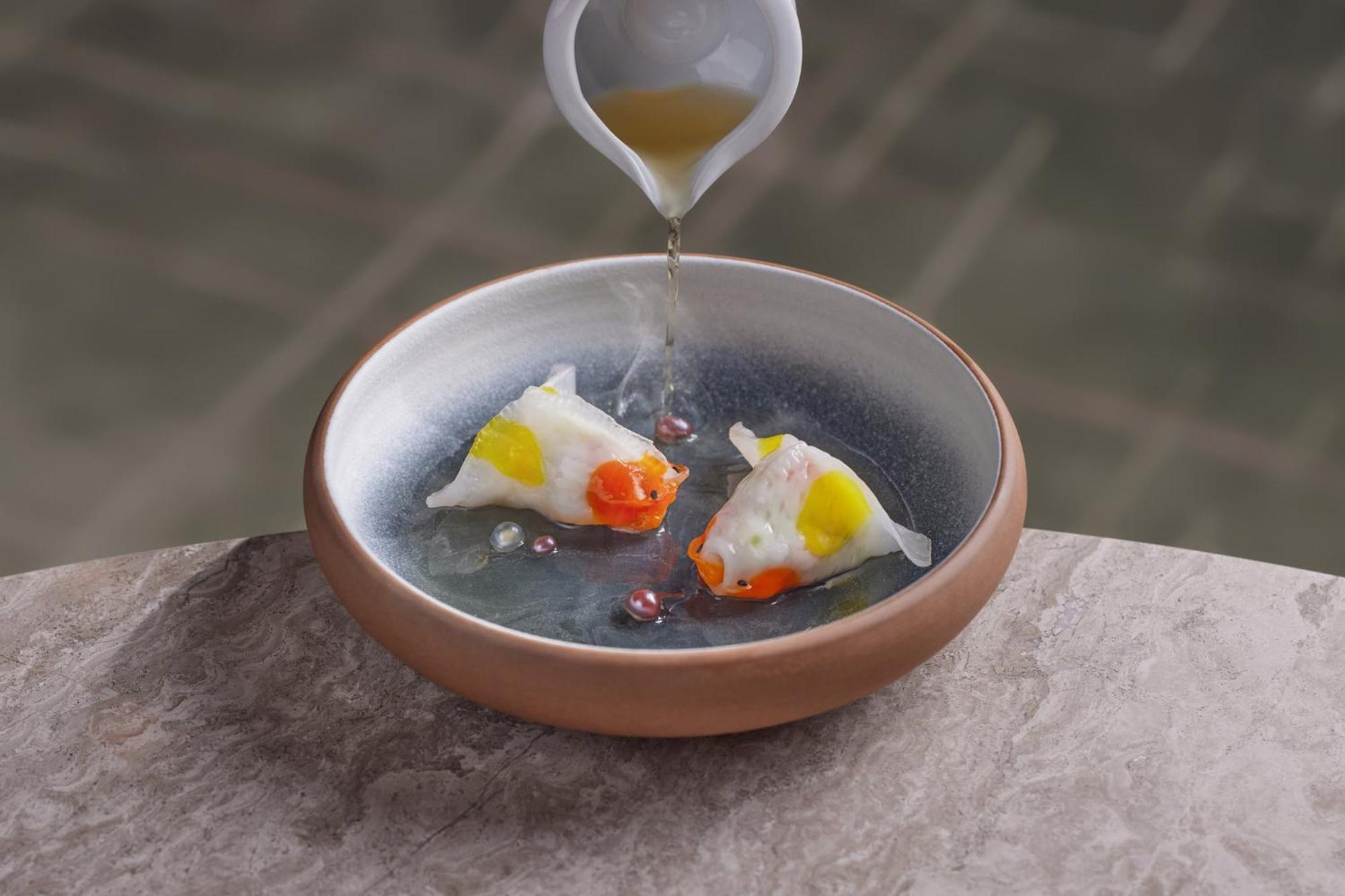 Intercontinental Grand Stanford Hong Kong By Ihg Exterior foto A dish by Chef Adrià