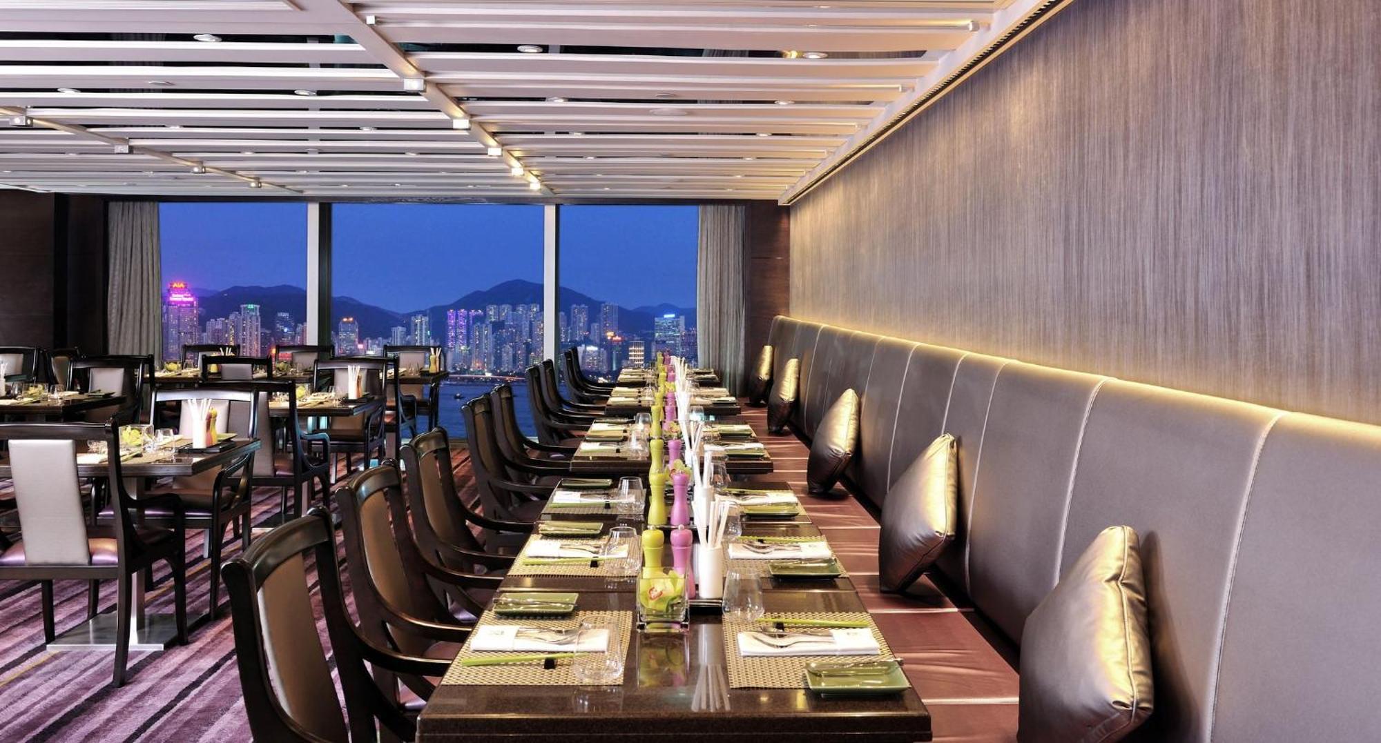 Intercontinental Grand Stanford Hong Kong By Ihg Exterior foto The Peak Lounge